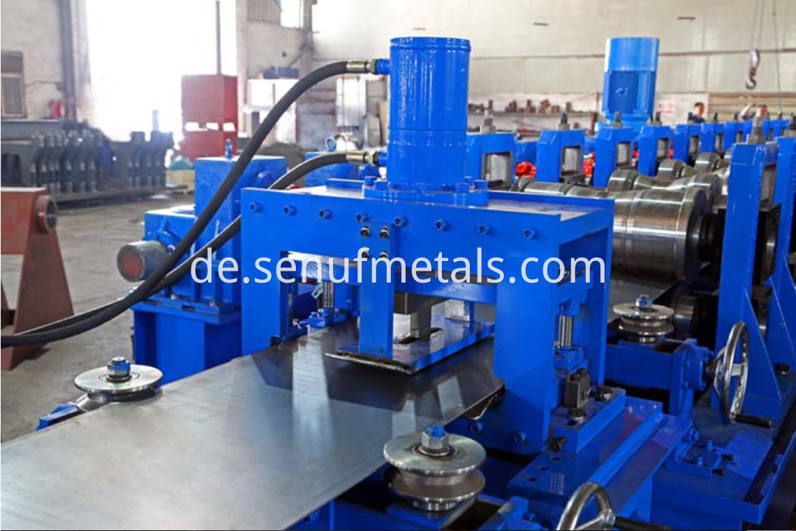 highway guardrail forming machine punching press (2)